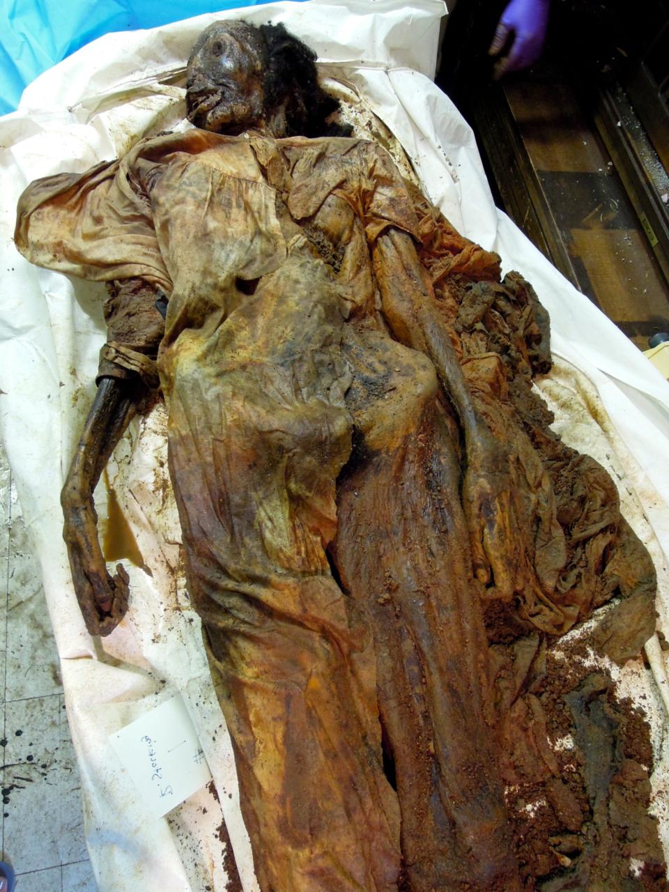 Airtight Iron Coffin Found In Queens Held A Mysterious Mummy