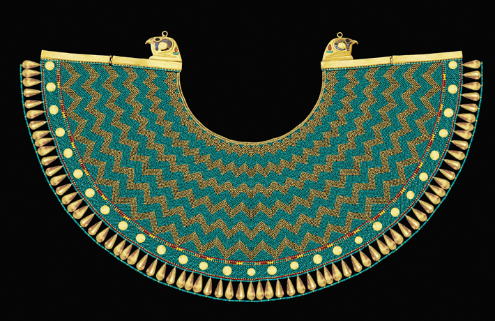 An Egyptologist has spent the past seven years trying to locate the splendid collar that was found on King Tutankhamun’s mummy but has since gone missing.