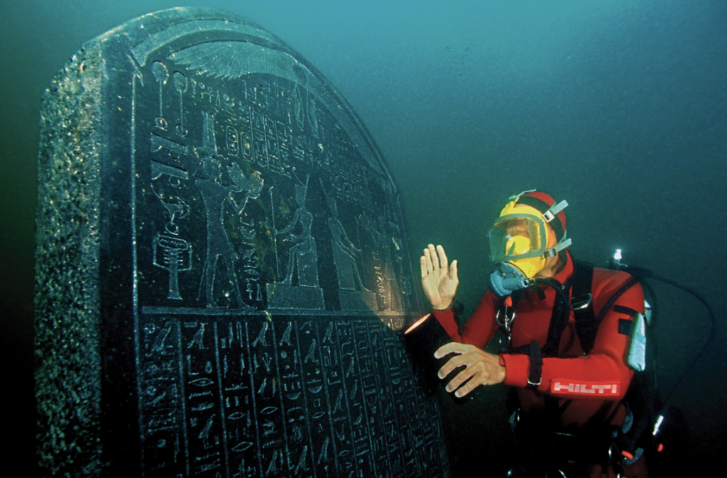 After 1,200 Years, the Ancient Egyptian City of Heracleion, Known as the Lost City of Heracleion, Has Been Found and Explored Underwater. - BAP NEWS