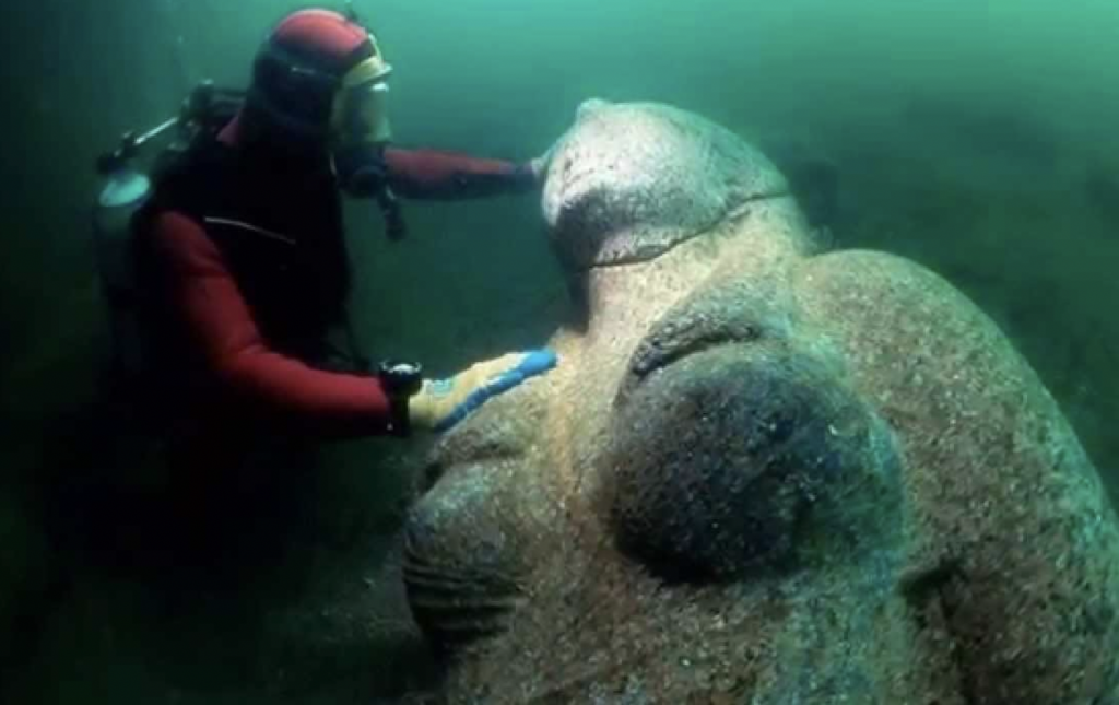 After 1,200 Years, the Ancient Egyptian City of Heracleion, Known as the Lost City of Heracleion, Has Been Found and Explored Underwater. - BAP NEWS