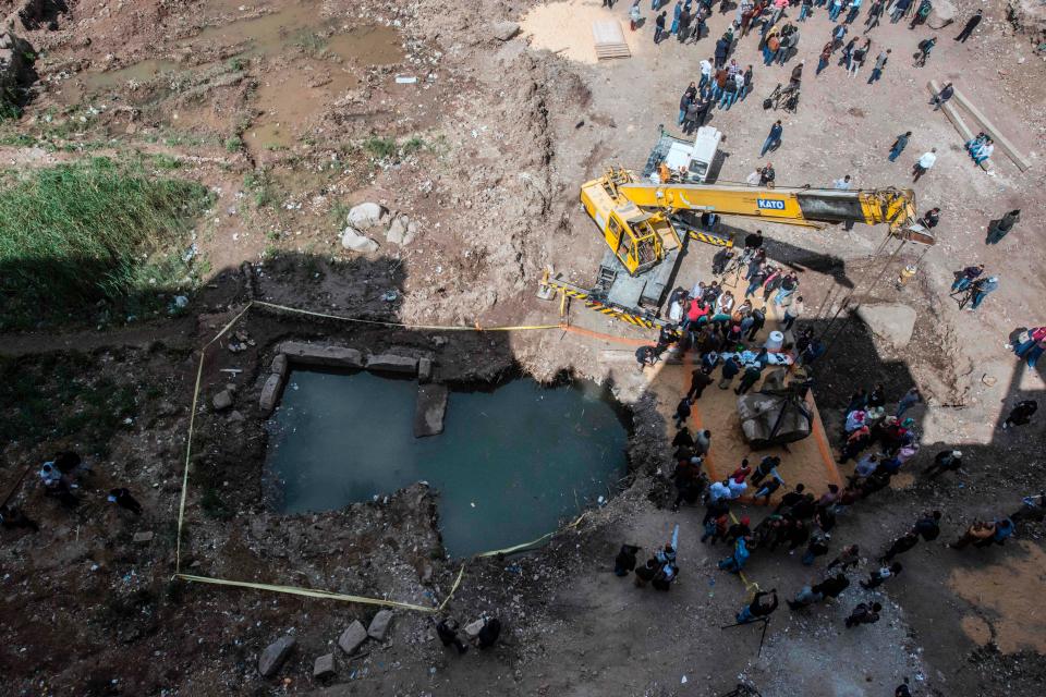 Giant 3,000-Year-Old Statue Of Pharaoh Ramses II Found Buried In A Cairo Slum - Mnews