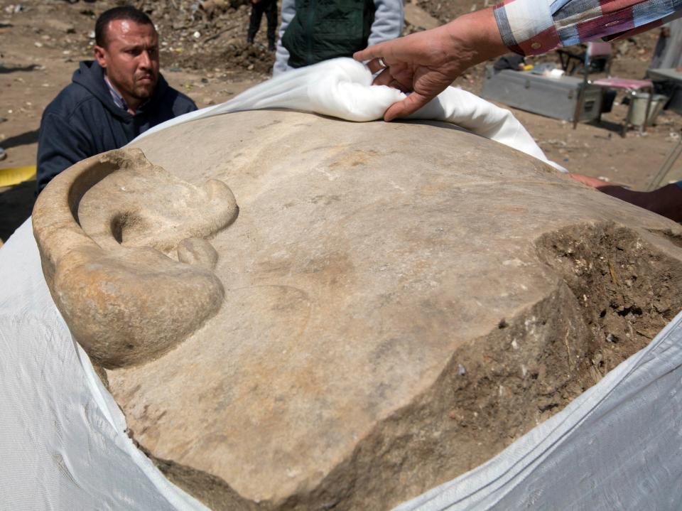 Giant 3,000-Year-Old Statue Of Pharaoh Ramses II Found Buried In A Cairo Slum - Mnews