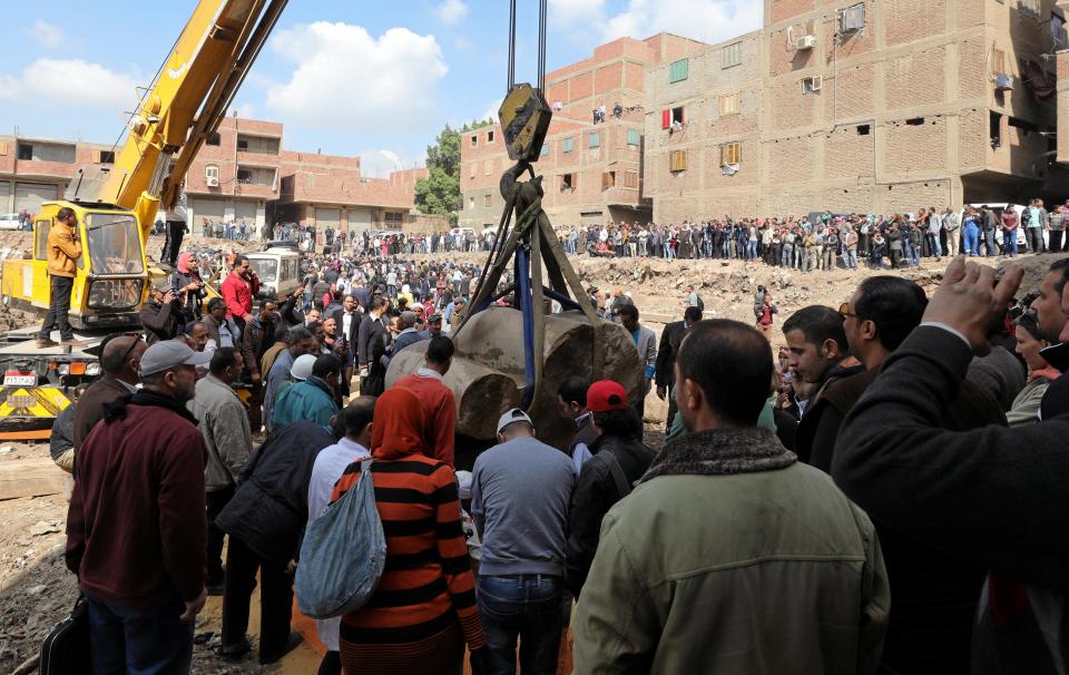 Giant 3,000-Year-Old Statue Of Pharaoh Ramses II Found Buried In A Cairo Slum - Mnews