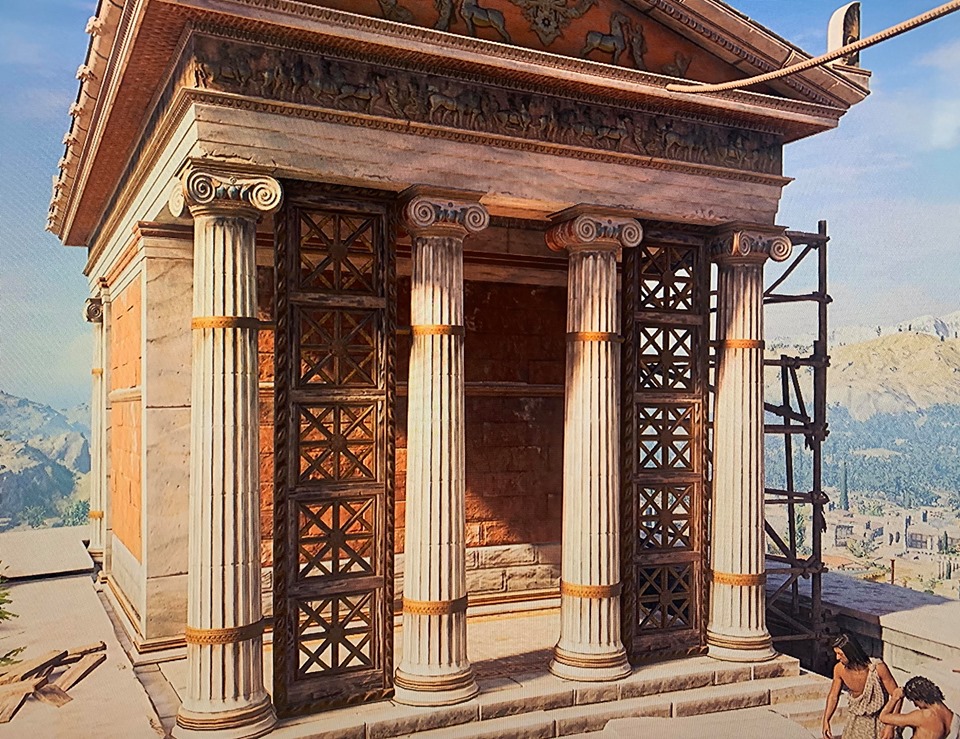 Temple of Athena Nike on the Acropolis. Then and now! - News