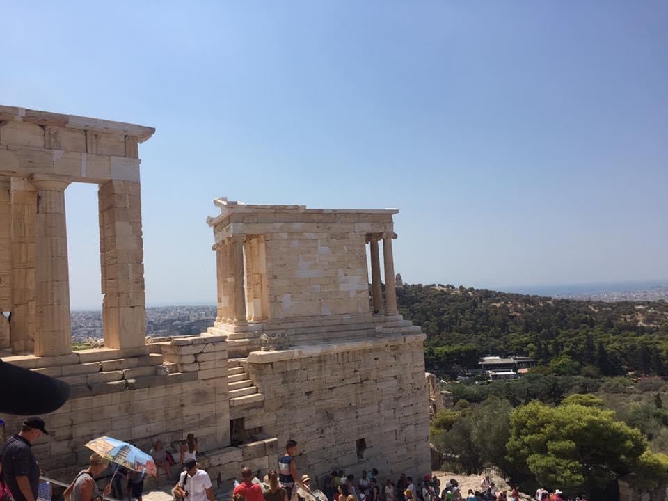 Temple of Athena Nike on the Acropolis. Then and now! - News