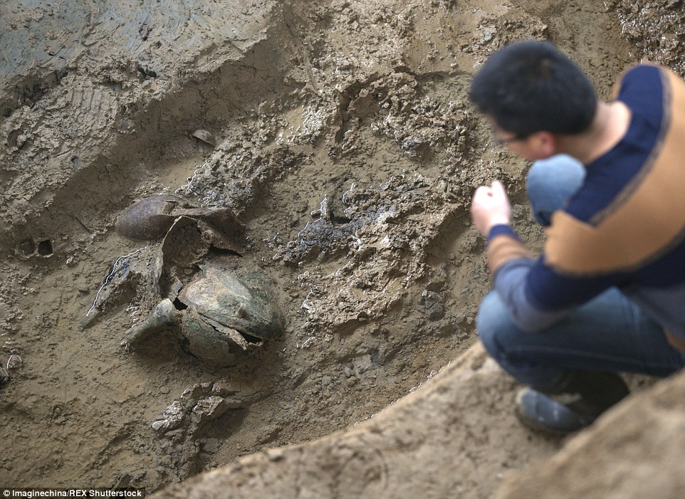 Evidence: Experts hope the site will help them uncover and track the movements of the ethnic minority groups in the area during that time