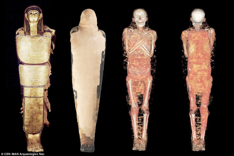 Peering beneath the bandages: 3D scans of four mummies could reveal new insights into their lives and deaths