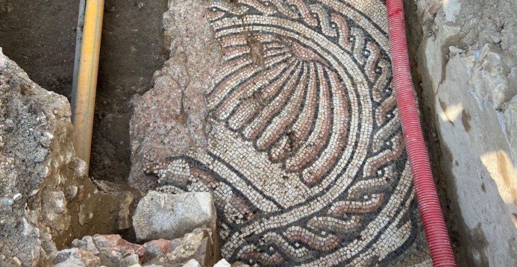 ‘Theodoric the Great’ villa mosaic found near Verona in Italy