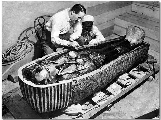 Did You Know that Tutankhamun Was Buried in Not One but THREE Golden Sarcophagi?