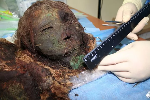 Mummified remains of ‘polar princess’ reveal how long eyelashes and hair are still intact after burial 900 years ago