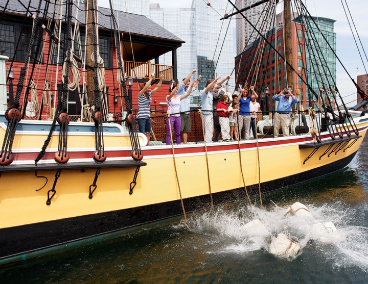 Boston Tea Party Chest