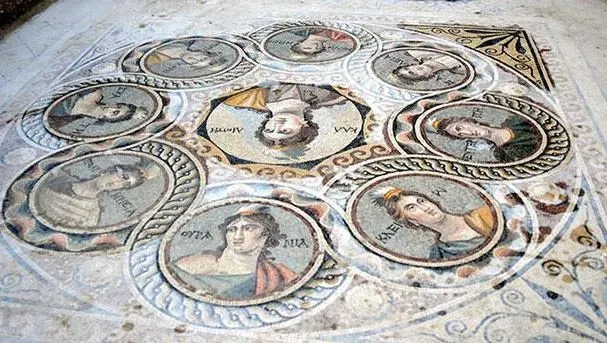 Archeologists unearth 2200-year-old mosaics in an ancient Greek city named Zeugma in Gaziantep Province, Türkiye.