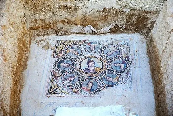 Archeologists unearth 2200-year-old mosaics in an ancient Greek city named Zeugma in Gaziantep Province, Türkiye.