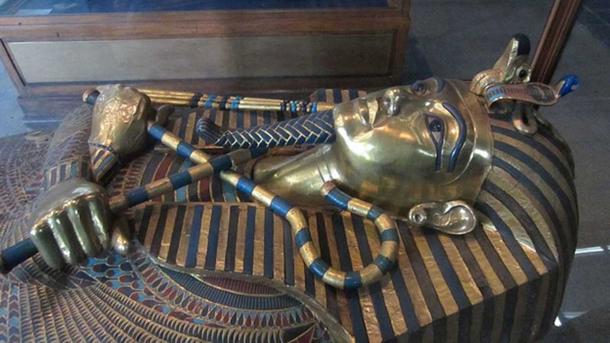 Did You Know that Tutankhamun Was Buried in Not One but THREE Golden Sarcophagi?