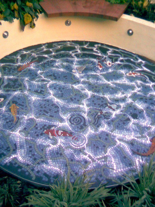 The magic of mosaic fishponds – Gary Drostle