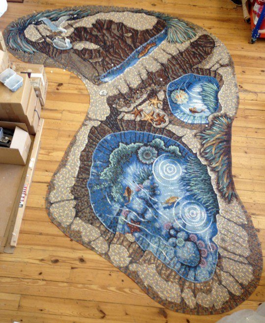 The magic of mosaic fishponds – Gary Drostle