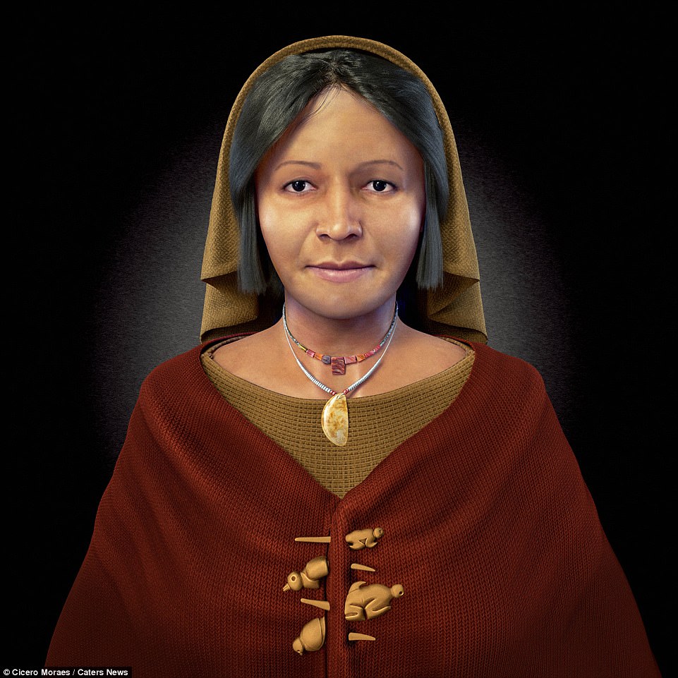 Face of the Lady with the Four Brooches, a Peruvian noble in the gender-equal Caral civilisation, is revealed with a reconstruction of her 4,500-year-old skull – T-News