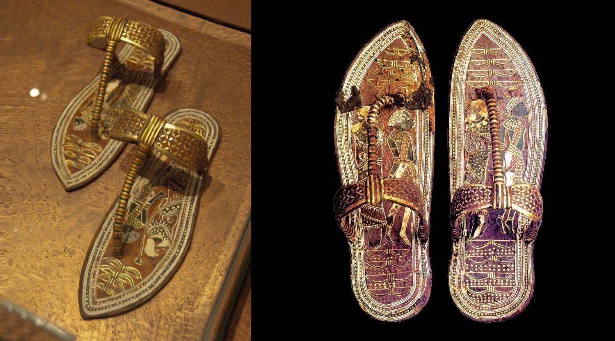 3,300-Year-Old Sandals of King Tutankhamun - The African History