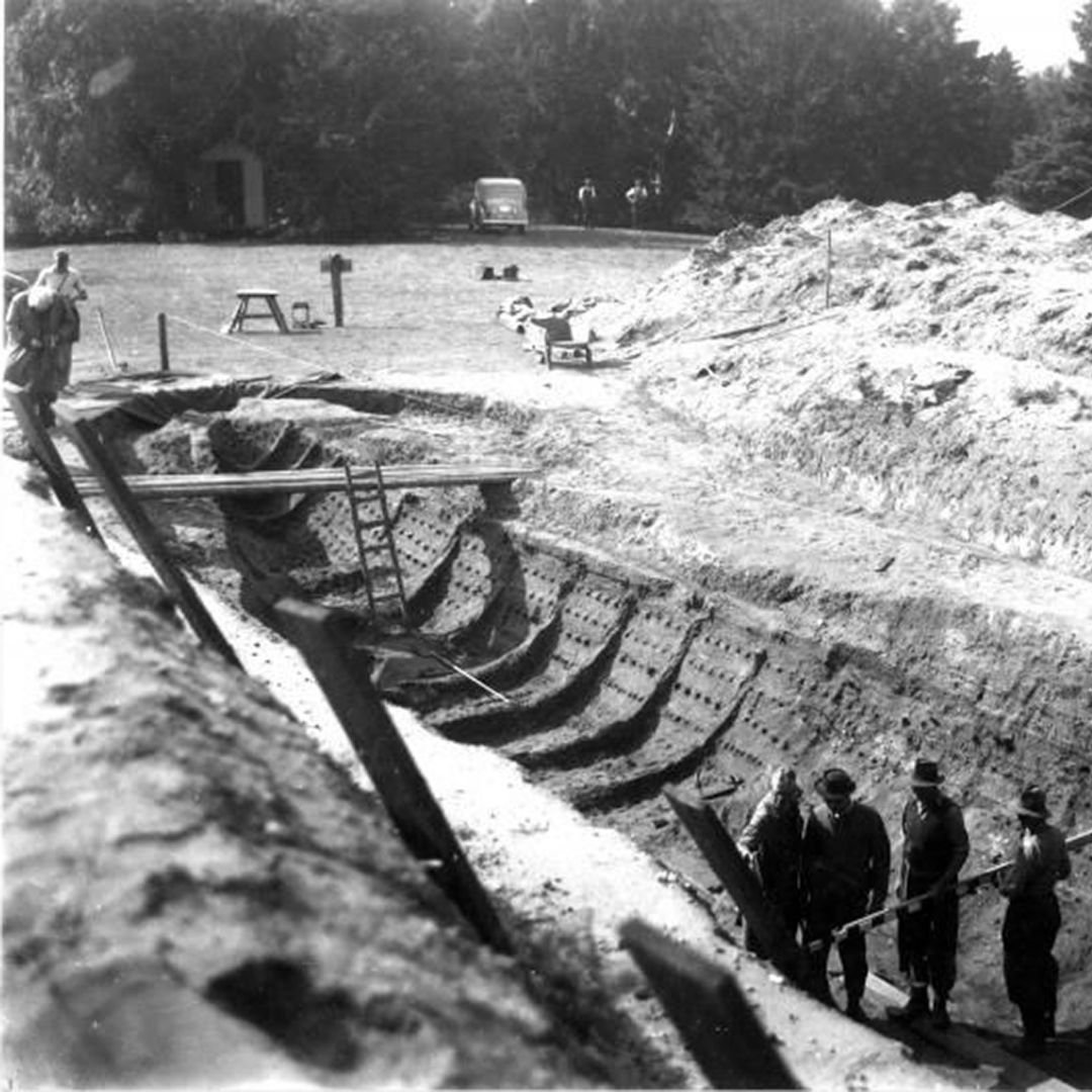 In 1939, discovered a 1,400-year-old Anglo-Saxon burial site in Suffolk that included an entire ship. The finds were described as some of “the greatest archaeological discoveries of all time.