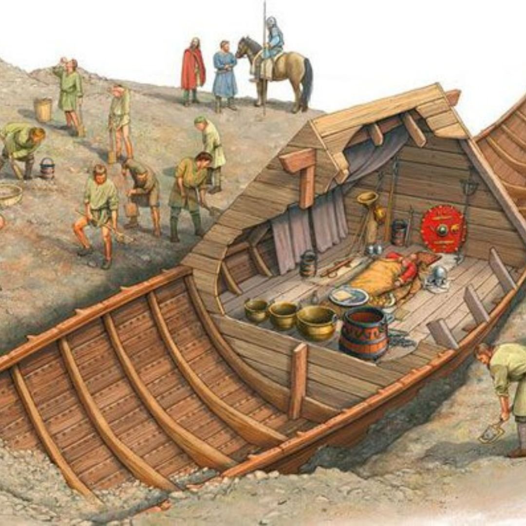 In 1939, discovered a 1,400-year-old Anglo-Saxon burial site in Suffolk that included an entire ship. The finds were described as some of “the greatest archaeological discoveries of all time.