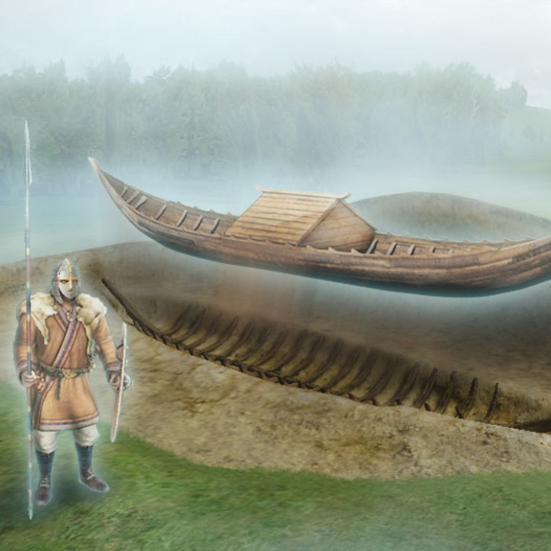 In 1939, discovered a 1,400-year-old Anglo-Saxon burial site in Suffolk that included an entire ship. The finds were described as some of “the greatest archaeological discoveries of all time.