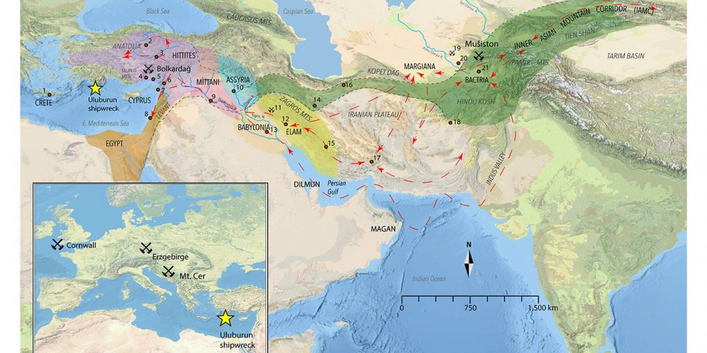 New Findings from 3,000-year-old Uluburun shipwreck: Uzbekistan Nomads Supplied a Third of the Bronze Used Across Ancient Mediterranean