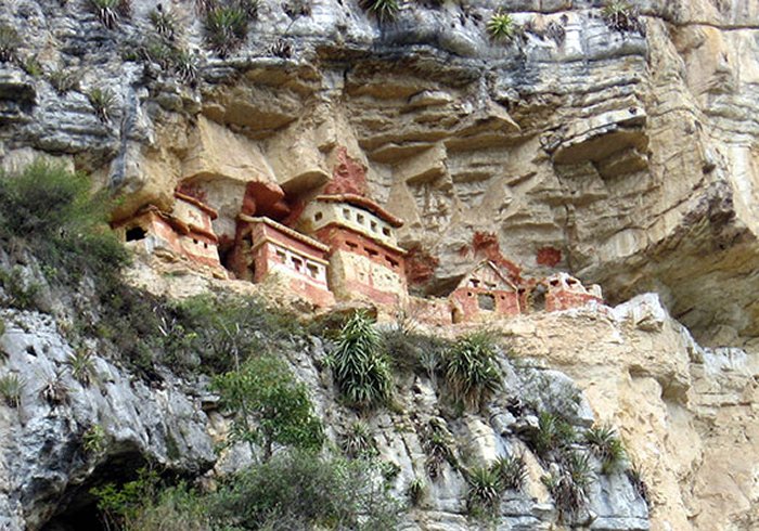 The enigmatic sarcophagi that belong to the Chachapoyas, also known as the Cloud People