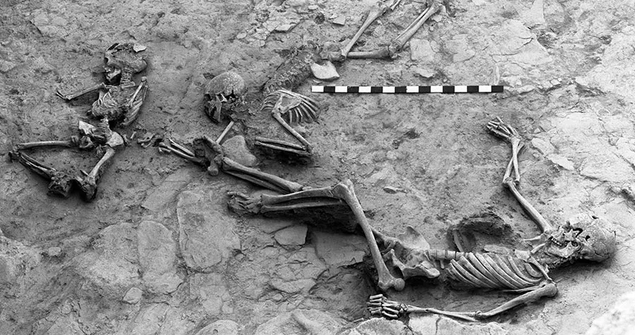 The 2,800-year-old Hasanlu Lovers were found in a bin in Iran. - T-News