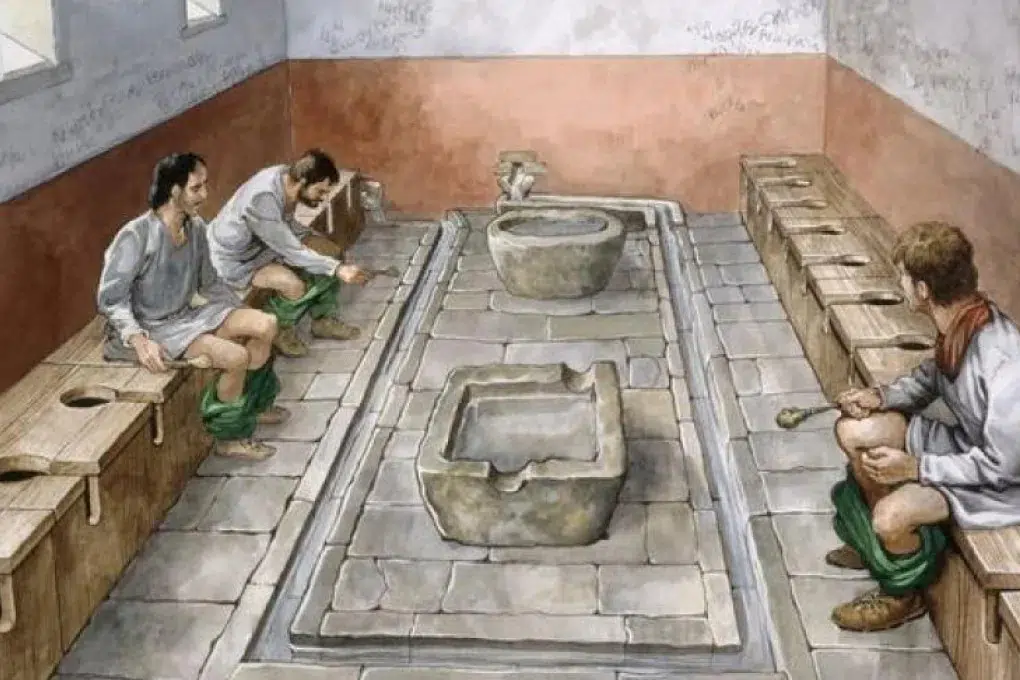 The Ancient Romans and Public Toilet | Italy Rome Tour